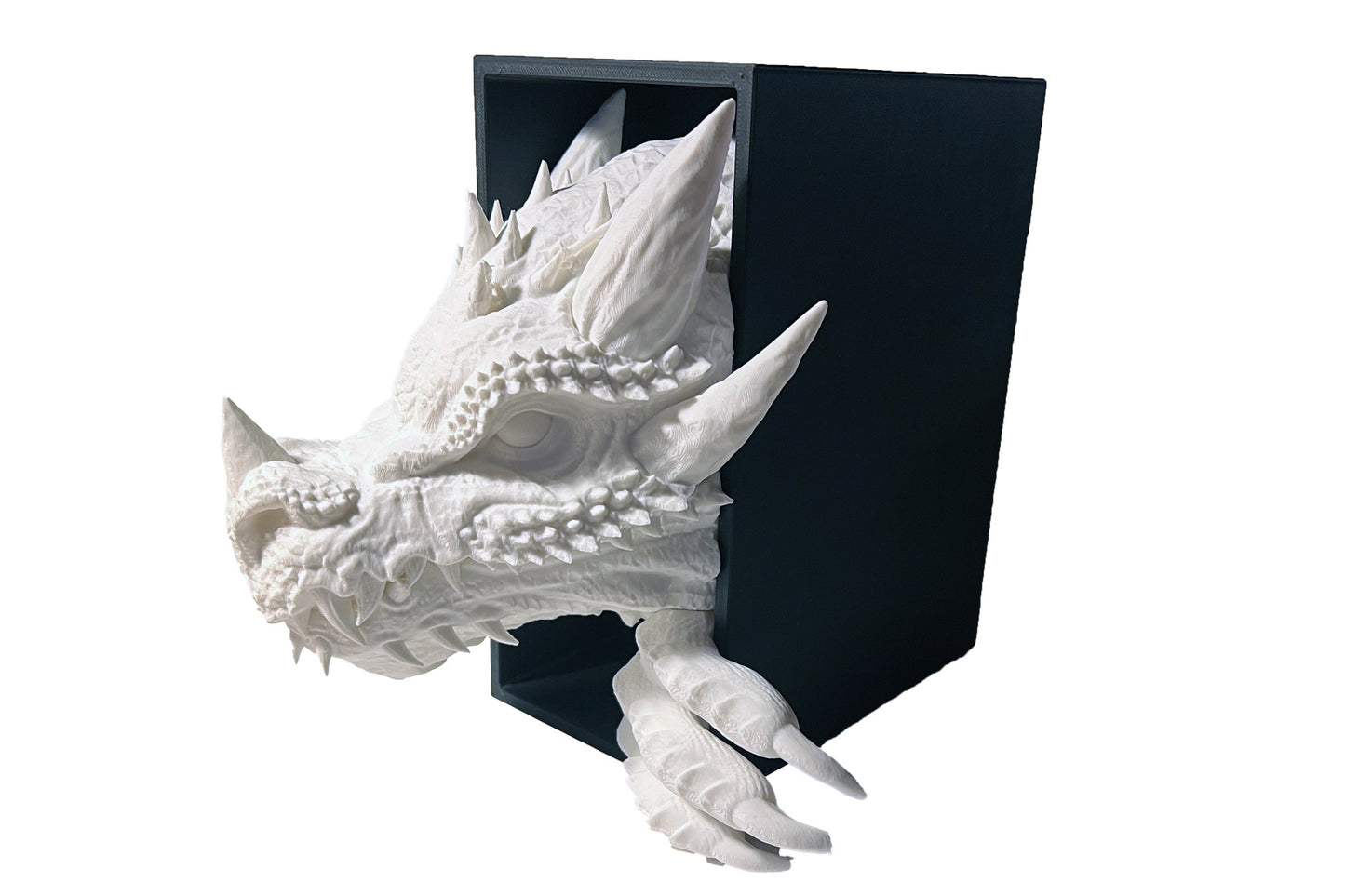 The Sentinel of Forgotten Realms – Dragon Head Book Nook